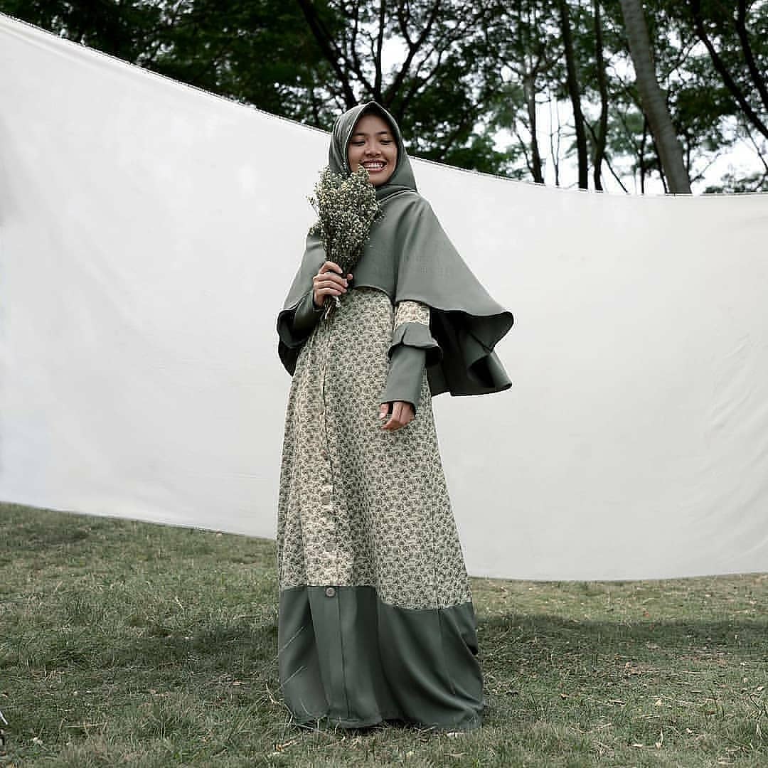 Gamis Lilyflo green