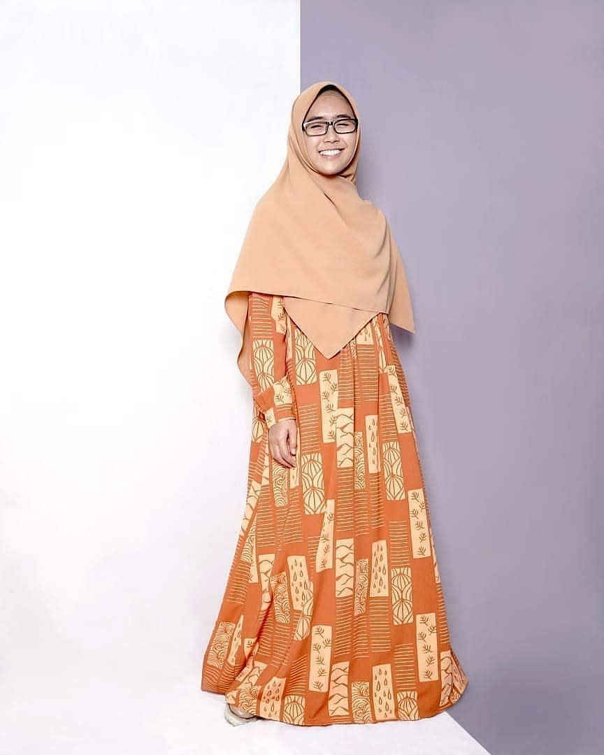 Gamis Batik Ethnic summer