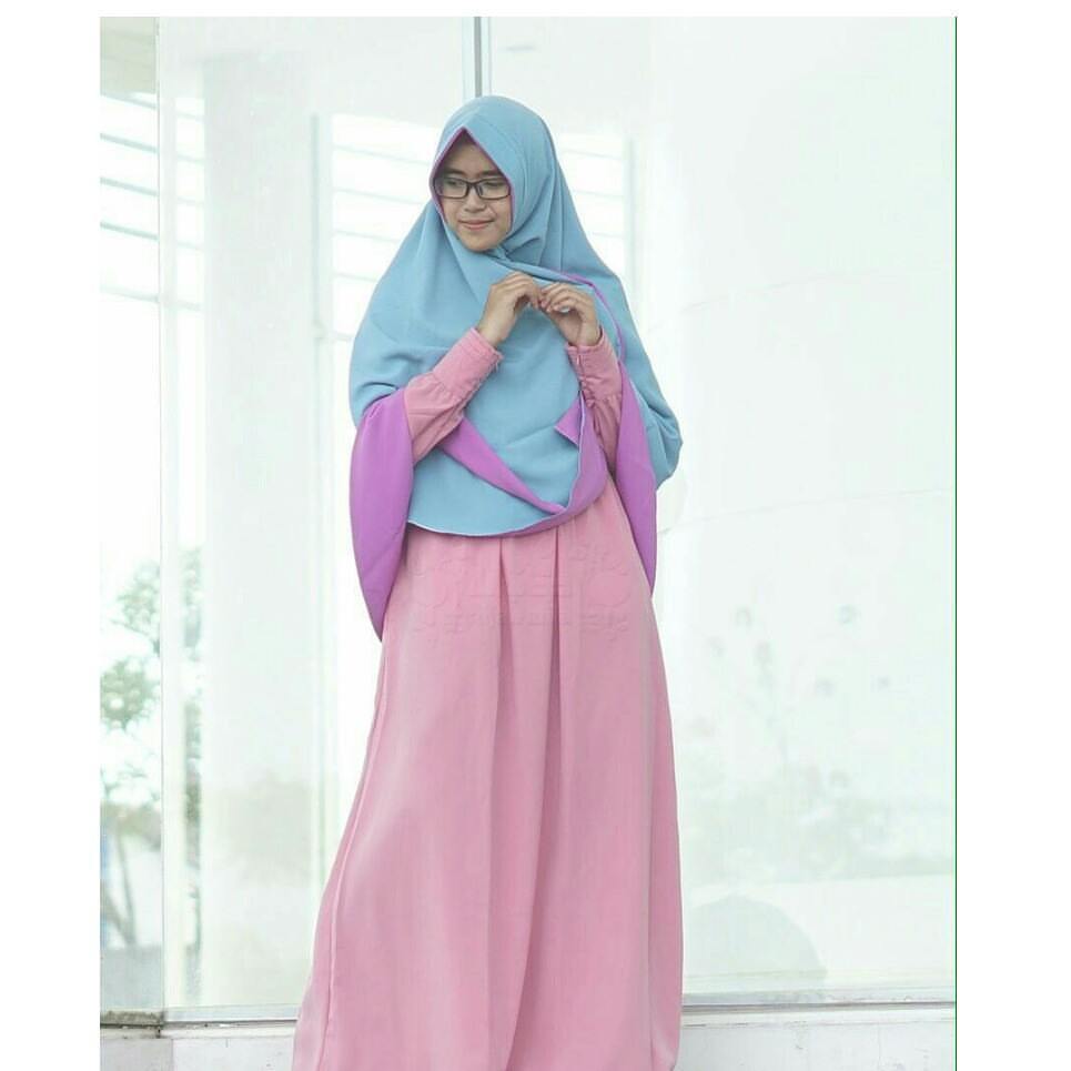 Gamis Hari Baby pink