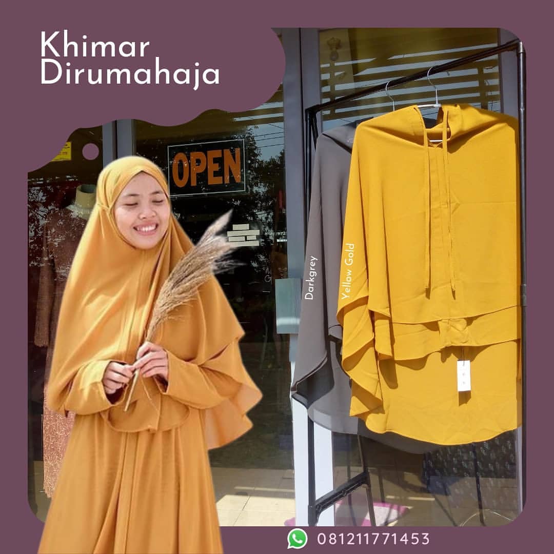 Khimar dirumahaja #2