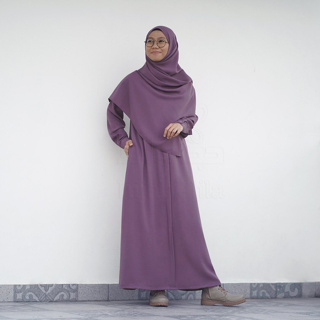 Khimar Pashmina lavender