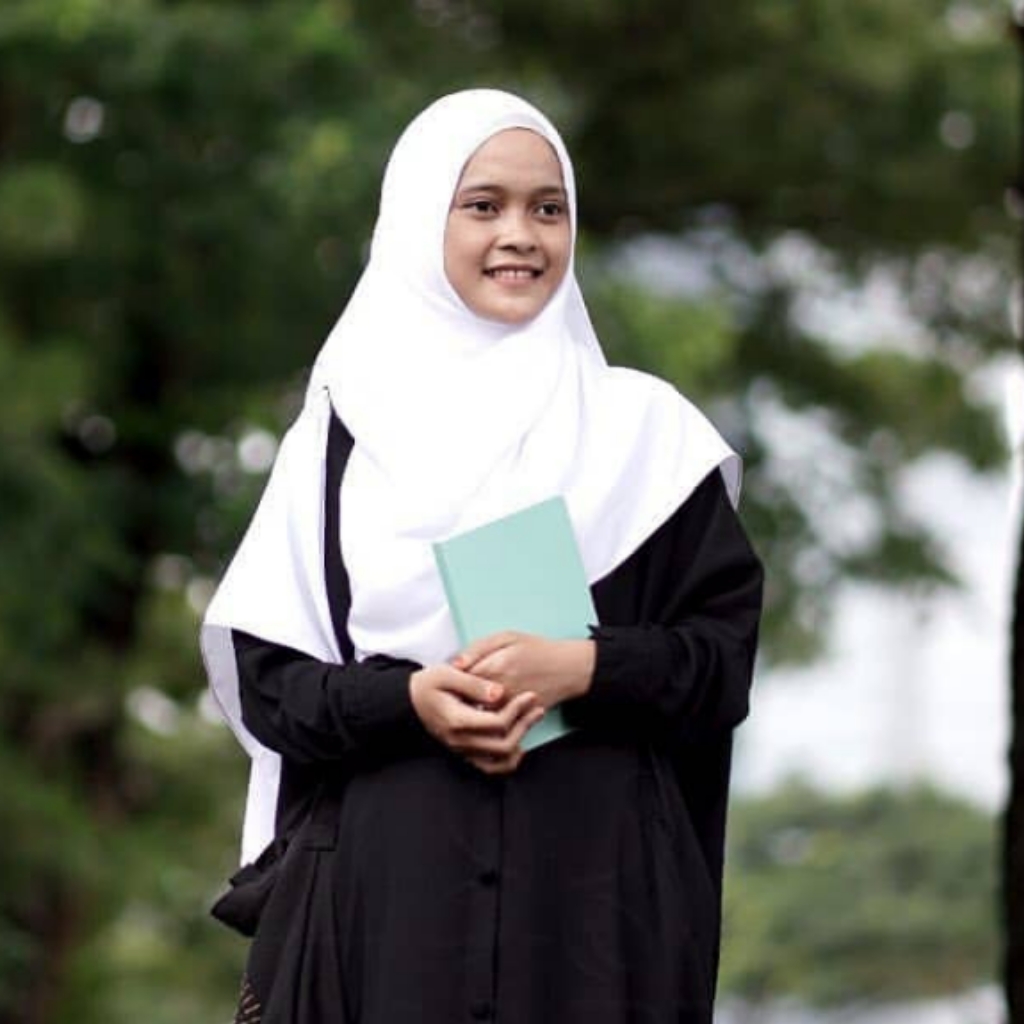 Khimar Pashmina White