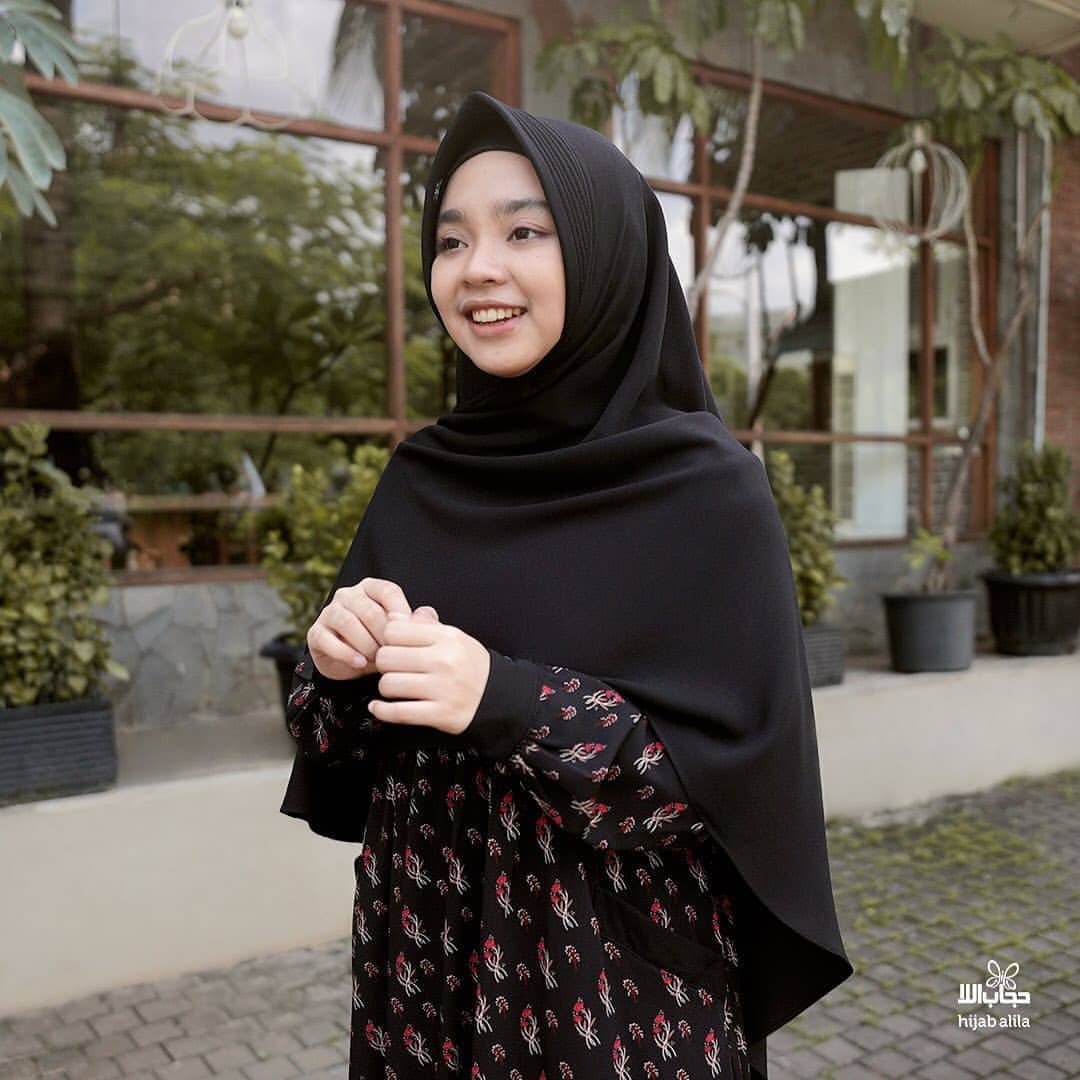 Khimar hari Pad Black